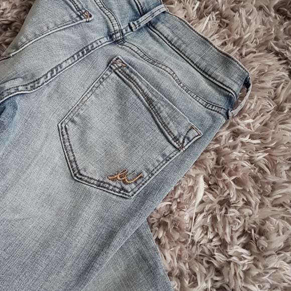 Express performance stretch mid rise jean legging - Picture 5 of 6